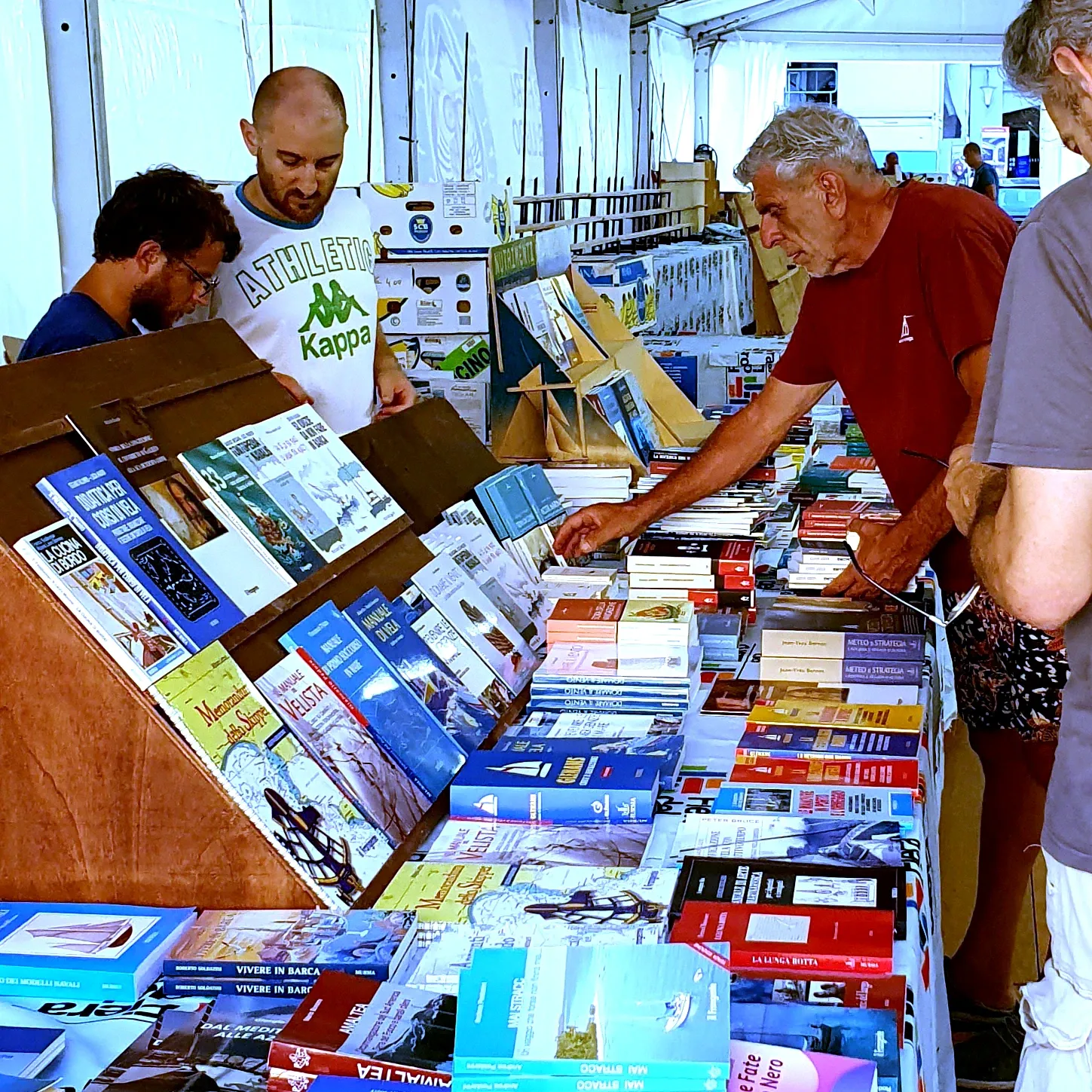 Annje Bonnje instructors at the Como Book Fair